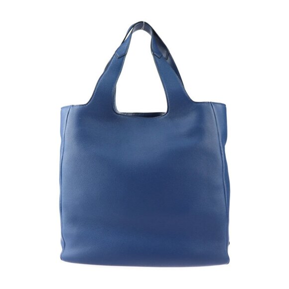 PRADA Blue Leather Shoulder Bag - Picture 3 of 9